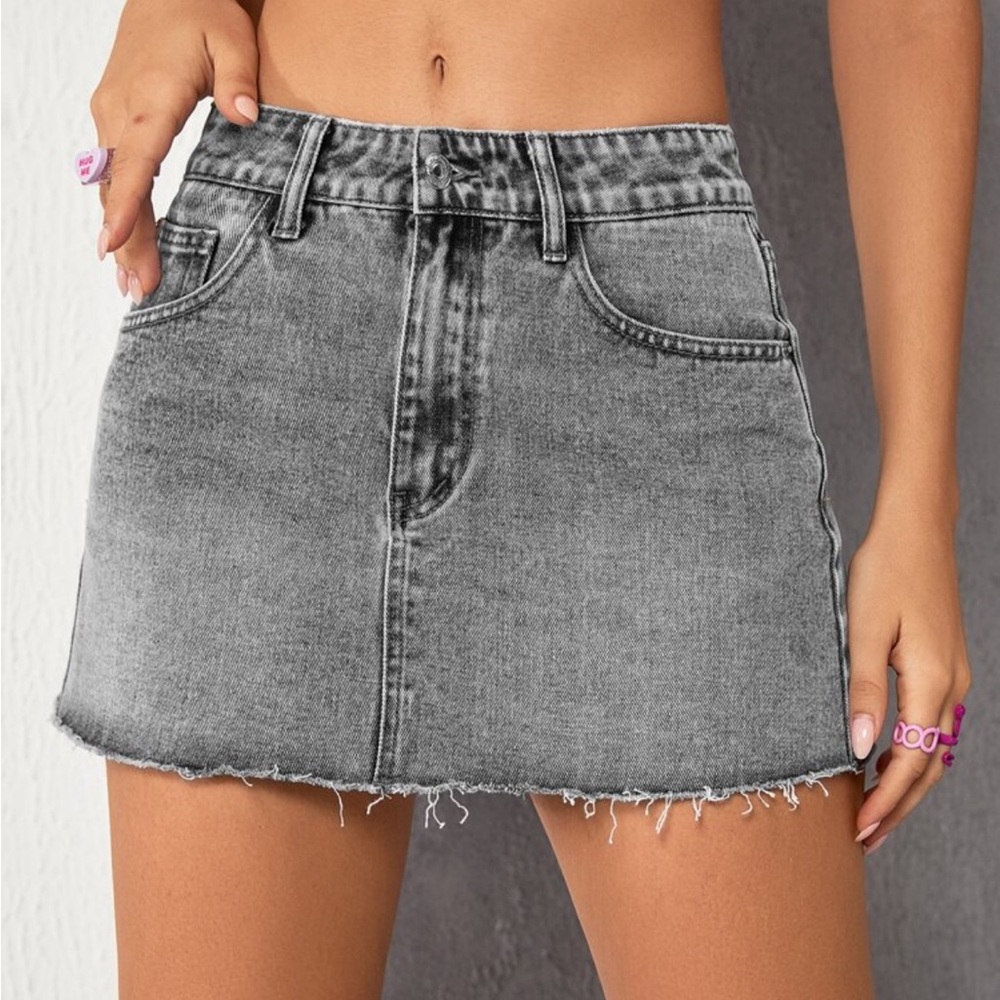 DENIM SKIRT